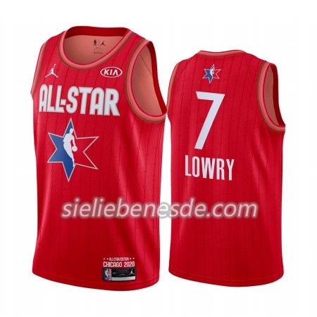Herren NBA Toronto Raptors Trikot Kyle Lowry 7 2020 All-Star Jordan Brand Rot Swingman